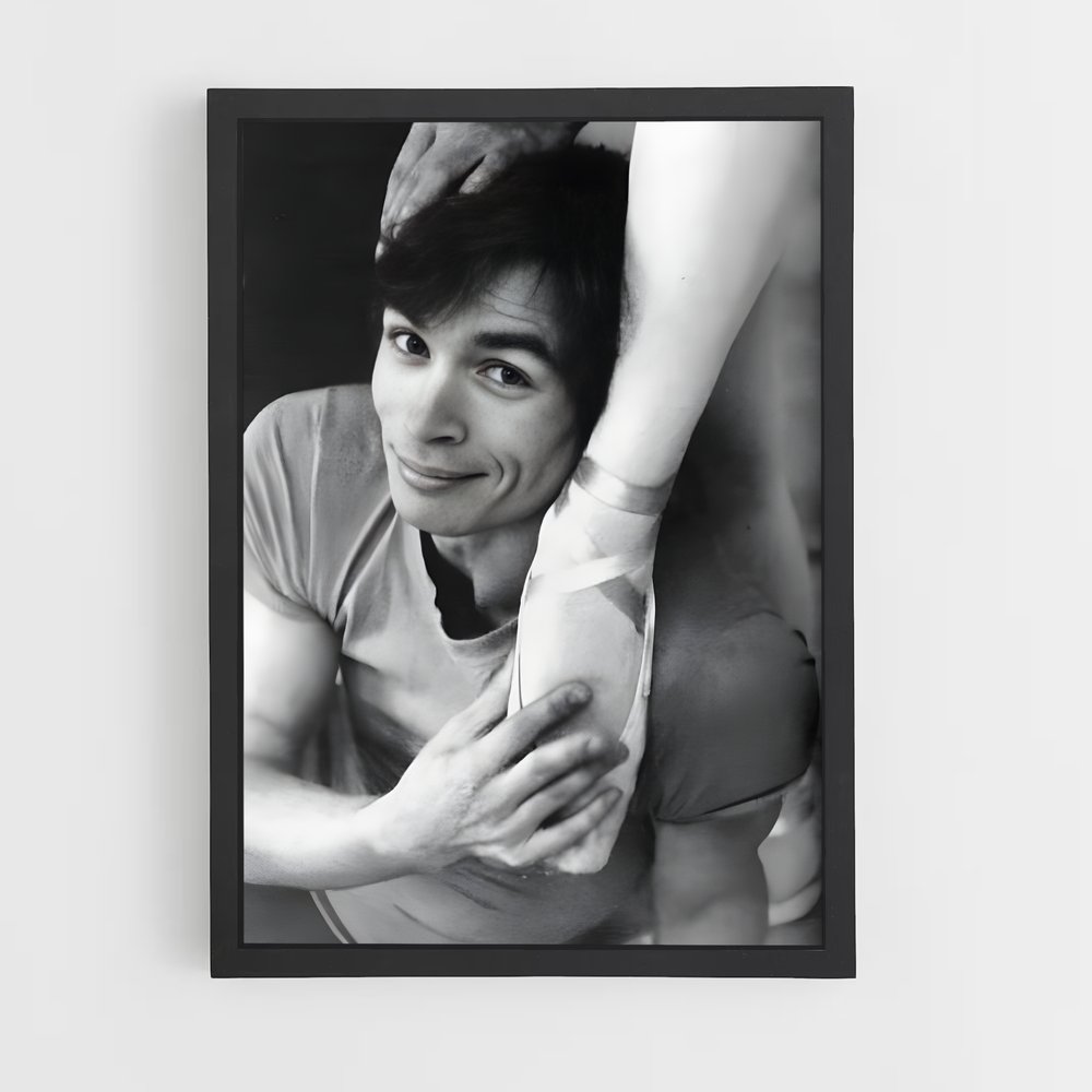 Poster Rudolf de nureyev – affiche Danse (vue 2)